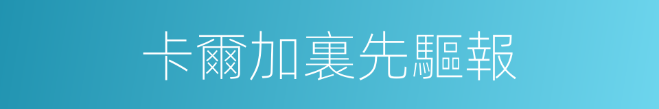 卡爾加裏先驅報的同義詞
