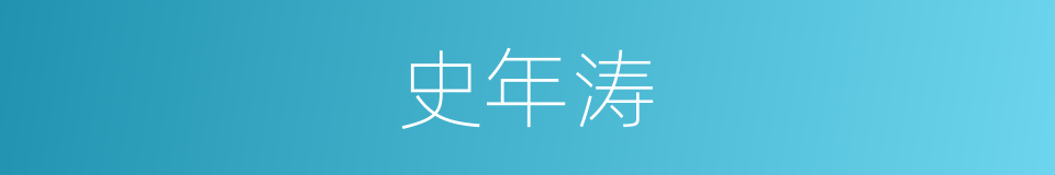 史年涛的同义词