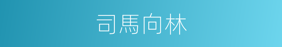 司馬向林的同義詞