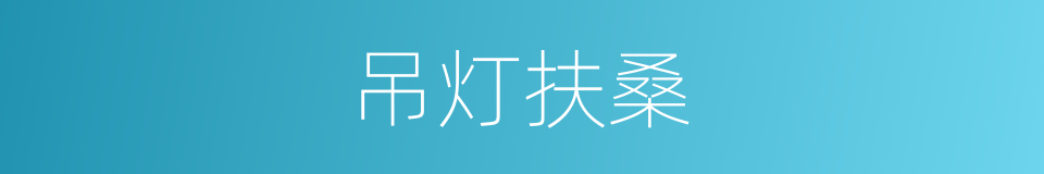 吊灯扶桑的同义词