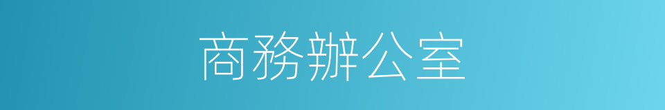 商務辦公室的同義詞