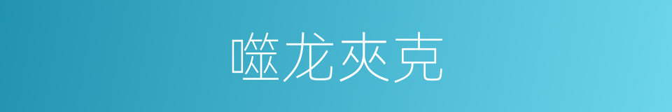 噬龙夾克的同義詞