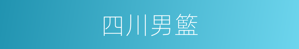 四川男籃的同義詞