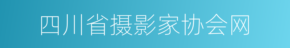 四川省摄影家协会网的同义词