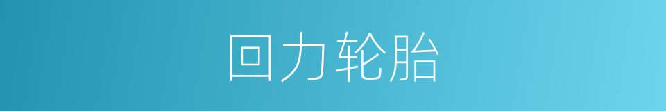 回力轮胎的同义词