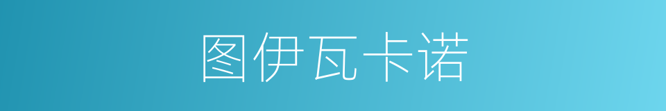 图伊瓦卡诺的同义词
