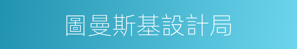 圖曼斯基設計局的同義詞