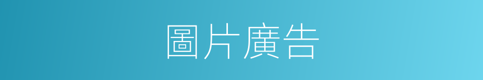 圖片廣告的同義詞