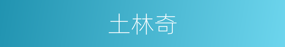 土林奇的同义词
