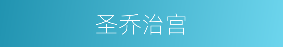 圣乔治宫的同义词