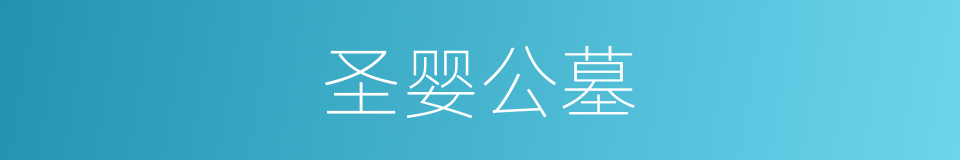 圣婴公墓的同义词