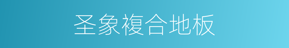 圣象複合地板的同义词