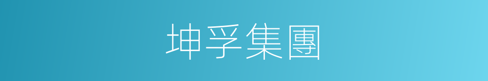 坤孚集團的同義詞