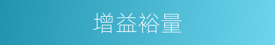 增益裕量的意思