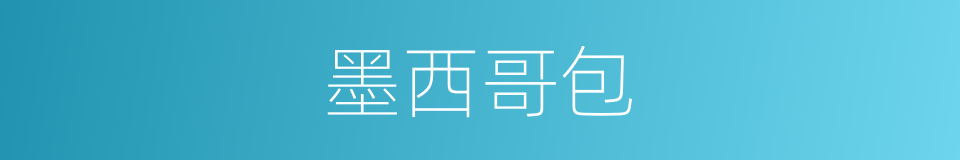 墨西哥包的同义词