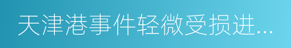 天津港事件轻微受损进口奥迪车销售公告的同义词