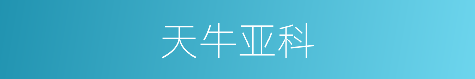 天牛亚科的同义词