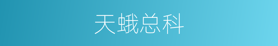 天蛾总科的同义词