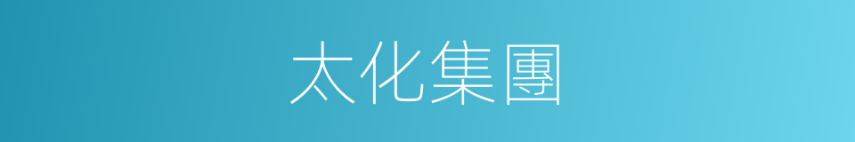太化集團的同義詞