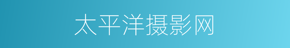 太平洋摄影网的同义词