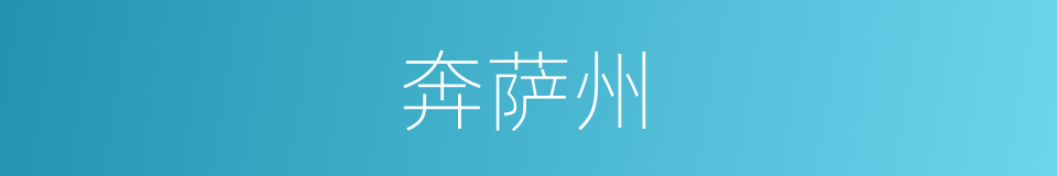 奔萨州的同义词