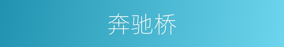 奔驰桥的同义词