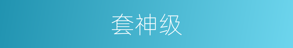 套神级的同义词