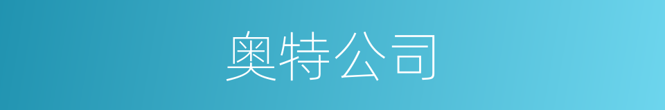 奥特公司的同义词