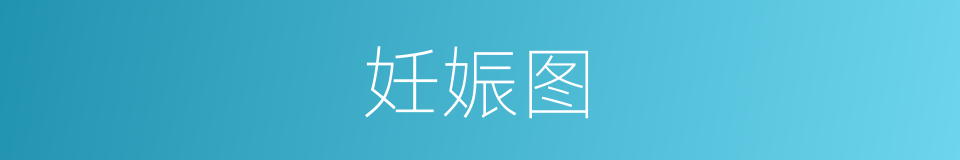 妊娠图的同义词