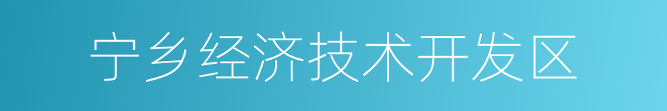 宁乡经济技术开发区的同义词