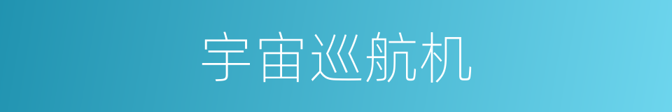 宇宙巡航机的同义词