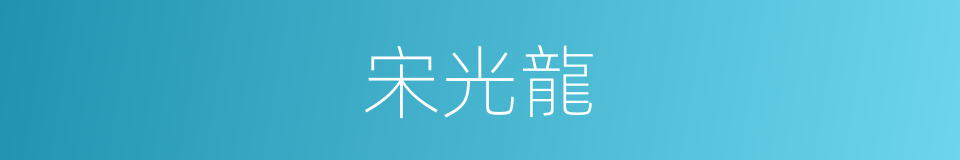 宋光龍的同義詞