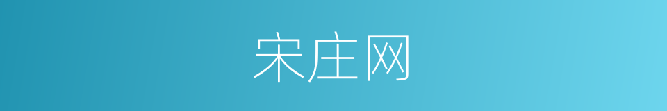 宋庄网的同义词