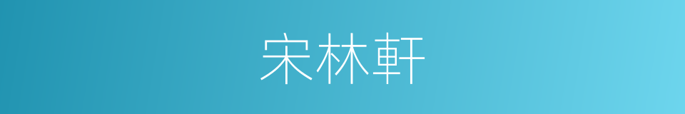 宋林軒的同義詞