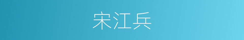 宋江兵的同义词