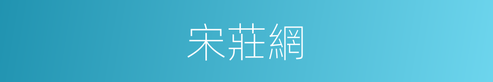 宋莊網的同義詞