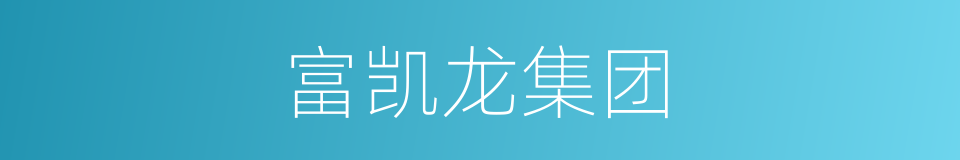 富凯龙集团的同义词