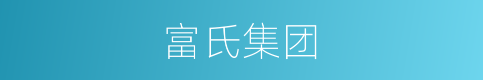 富氏集团的同义词