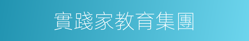 實踐家教育集團的同義詞