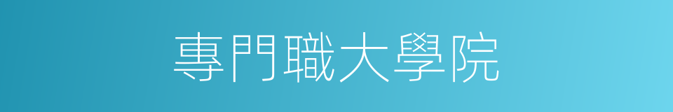 專門職大學院的同義詞