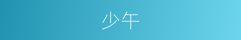 少午的同义词