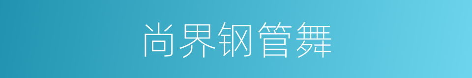 尚界钢管舞的同义词