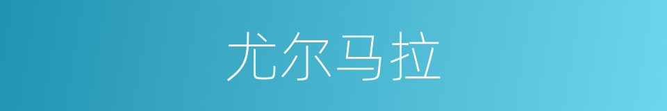 尤尔马拉的同义词