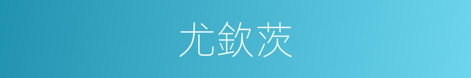 尤欽茨的同義詞