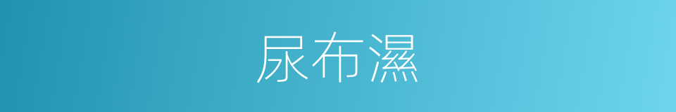 尿布濕的同義詞