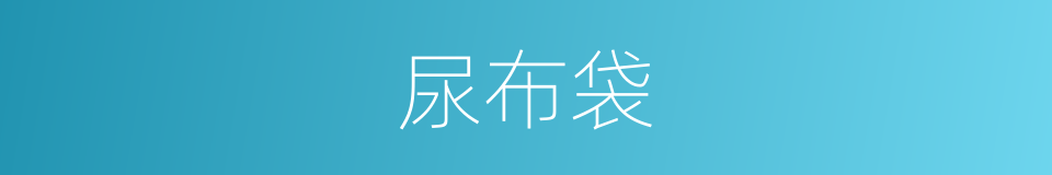 尿布袋的同义词