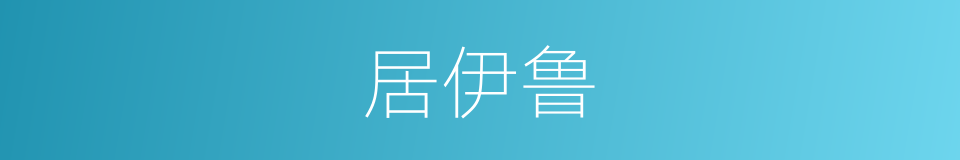 居伊鲁的同义词