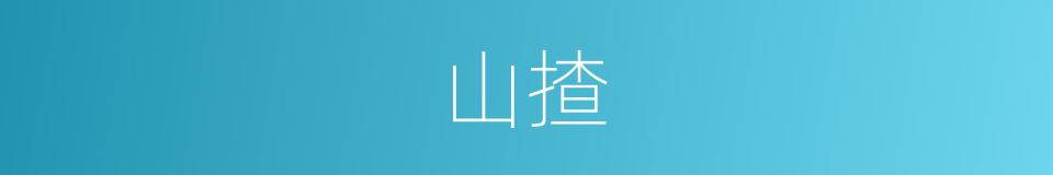 山揸的同义词