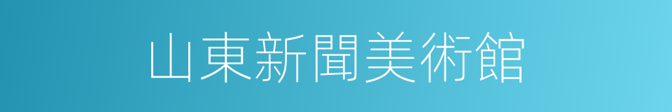 山東新聞美術館的同義詞