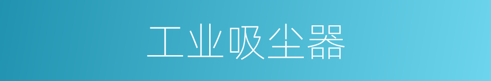 工业吸尘器的同义词